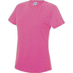 Just Cool Dámské sportovní trička s UV ochranou UPF 40+ Barva: růžová electric, Velikost: L JC005