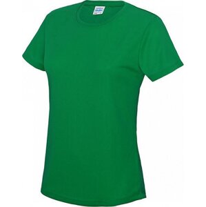 Just Cool Dámské sportovní trička s UV ochranou UPF 40+ Barva: zelená výrazná, Velikost: M JC005