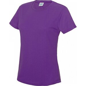 Just Cool Dámské sportovní trička s UV ochranou UPF 40+ Barva: magenta, Velikost: L JC005