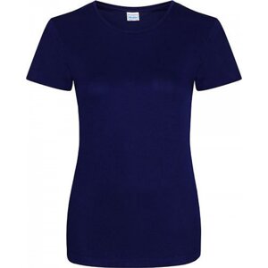 Just Cool Dámské sportovní trička s UV ochranou UPF 40+ Barva: modrá oxofordská, Velikost: L JC005