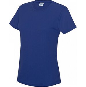 Just Cool Dámské sportovní trička s UV ochranou UPF 40+ Barva: modrá královská, Velikost: M JC005
