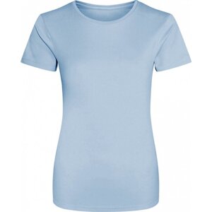 Just Cool Dámské sportovní trička s UV ochranou UPF 40+ Barva: modrá nebeská, Velikost: XL JC005