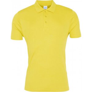 Just Cool Sportovní polokošile z lehké hladké tkaniny NeotericTM Barva: žlutá sluneční, Velikost: XL JC021