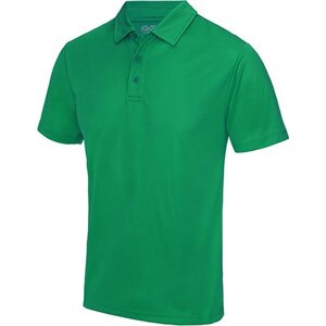 Just Cool Pánská sportovní polokošile s UV ochranou UPF 40+ Barva: zelená výrazná, Velikost: L JC040