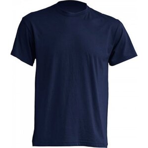 Klasické tričko JHK v rovném střihu bez bočních švů Barva: modrá námořní, Velikost: L JHK150