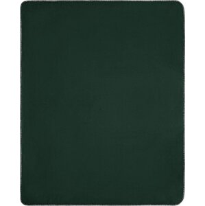 James & Nicholson Fleecová deka s prošitými okraji 130 x 170 cm Barva: zelená tmavá JN1901