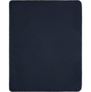 James & Nicholson Fleecová deka s prošitými okraji 130 x 170 cm Barva: modrá námořní JN1901