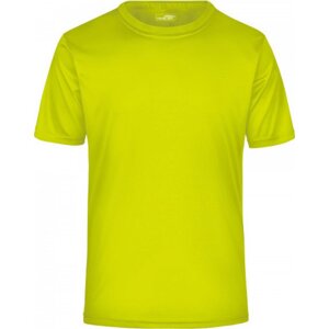 James & Nicholson Základní pánské funkční tričko na sport a volný čas James and Nicholson Barva: žlutá neonová, Velikost: 3XL JN358