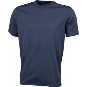 James & Nicholson Základní pánské funkční tričko na sport a volný čas James and Nicholson Barva: modrá námořní, Velikost: 3XL JN358