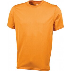 James & Nicholson Základní pánské funkční tričko na sport a volný čas James and Nicholson Barva: Oranžová, Velikost: 3XL JN358