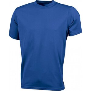 James & Nicholson Základní pánské funkční tričko na sport a volný čas James and Nicholson Barva: modrá královská, Velikost: 3XL JN358