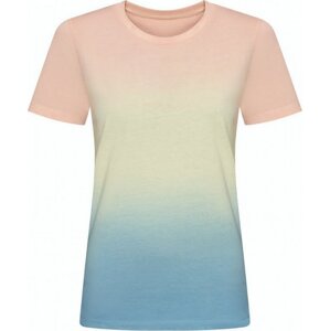 Just Ts Unisex batikované tričko Just Tee Barva: pastelová trojkombinace, Velikost: XS JT022