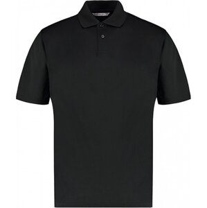 Kustom Kit Sportovní pánská polokošile z materiálu Cooltex® Plus Barva: Černá, Velikost: 3XL K444