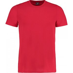 Kustom Kit Módní tričko ze směsového materiálu Barva: Červená, Velikost: 3XL K504