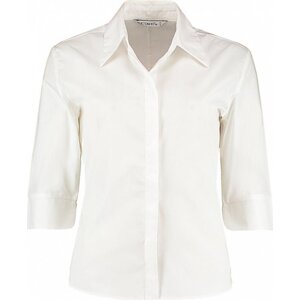 Kustom Kit Dámská košile Continental Tailored fit 3/4 Barva: Bílá, Velikost: XXL
