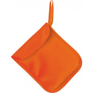 Korntex Cestovní pouzdro na doklady se zapínáním na suchý zip Barva: Oranžová, Velikost: 25 x 17 cm KX101