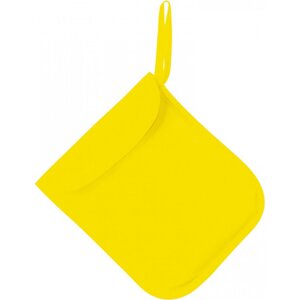 Korntex Cestovní pouzdro na doklady se zapínáním na suchý zip Barva: Žlutá, Velikost: 25 x 17 cm KX101