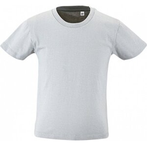 Sol's Dětské tričko Milo z organické bavlny s enzymatickým ošetřením Barva: Šedá, Velikost: 4 roky (96/104) L02078