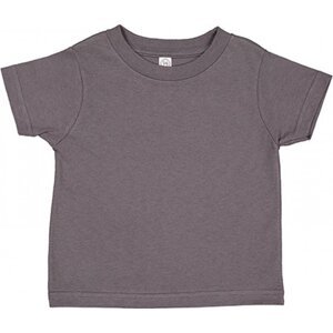 Rabbit Skins Dětské tričko z organické bavlny Barva: Charcoal, Velikost: 2 roky LA3321