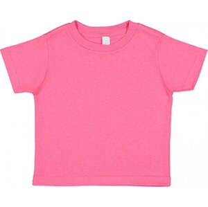 Rabbit Skins Dětské tričko z organické bavlny Barva: Hot Pink, Velikost: 5/6 let LA3321