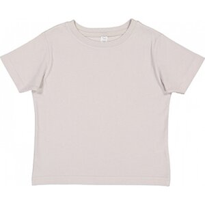 Rabbit Skins Dětské tričko z organické bavlny Barva: Silver, Velikost: 5/6 let LA3321