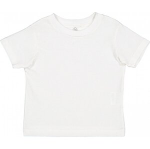 Rabbit Skins Dětské tričko z organické bavlny Barva: White, Velikost: 4 roky LA3321