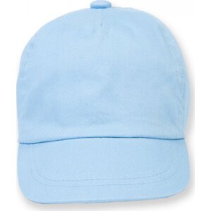 Larkwood Dětská keprová čepice pro děti od 6 měsíců do 5 let Barva: modrá světlá, Velikost: 3-5 let LW090