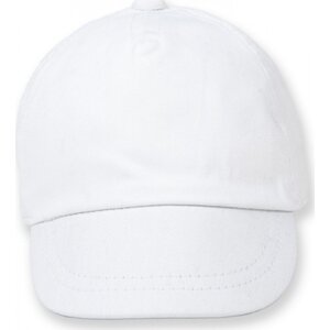 Larkwood Dětská keprová čepice pro děti od 6 měsíců do 5 let Barva: Bílá, Velikost: 1-2 roky LW090