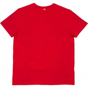 Základní pánské tričko Mantis z organické bavlny 160 g/m Barva: Červená, Velikost: 3XL P01