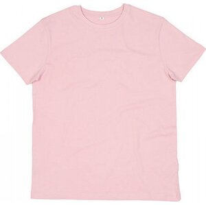 Základní pánské tričko Mantis z organické bavlny 160 g/m Barva: růžová pastelová, Velikost: L P01