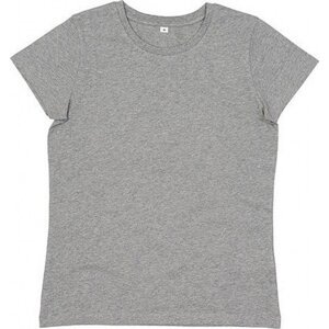 Základní dámské tričko Mantis z organické bavlny 160 g/m Barva: šedá melír, Velikost: L P02