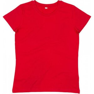 Základní dámské tričko Mantis z organické bavlny 160 g/m Barva: Červená, Velikost: L P02