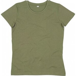 Základní dámské tričko Mantis z organické bavlny 160 g/m Barva: Olivová, Velikost: L P02