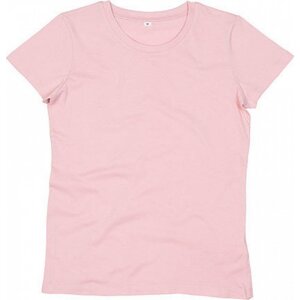 Základní dámské tričko Mantis z organické bavlny 160 g/m Barva: růžová pastelová, Velikost: L P02