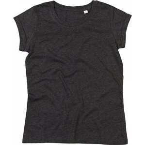 Dámské tričko Mantis z organické bavlny s ohnutými rukávky Barva: šedá uhlová, Velikost: L P81