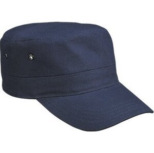 Vojenská čepice s kšiltem Myrtle beach Barva: modrá námořní MB095