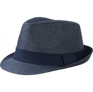 Myrtle beach Polstrovaný klobouk ve Street stylu s páskou na potisk či výšivku Barva: modrý denim - modrý denim, Velikost: L/XL (58 cm) MB6564