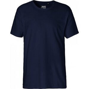Neutral Fairtrade pánské triko z interlock úpletu v gramáži 220 g/m Barva: modrá námořní, Velikost: L NE61030
