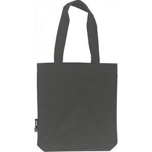 Keprová Fairtrade taška z organické bavlny Neutral Barva: šedá uhlová, Velikost: 38 x 42 x 7 cm NE90003