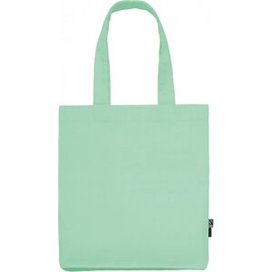 Keprová Fairtrade taška z organické bavlny Neutral Barva: mátová pastelová, Velikost: 38 x 42 x 7 cm NE90003