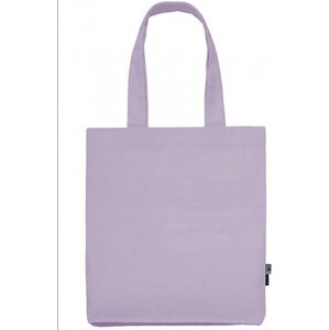 Keprová Fairtrade taška z organické bavlny Neutral Barva: fialová pastelová, Velikost: 38 x 42 x 7 cm NE90003