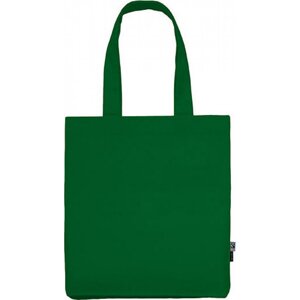 Keprová Fairtrade taška z organické bavlny Neutral Barva: Zelená, Velikost: 38 x 42 x 7 cm NE90003