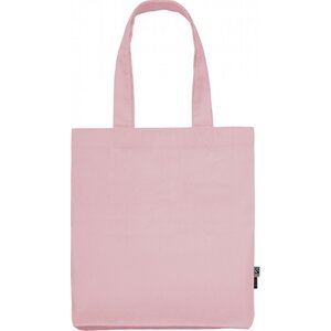 Keprová Fairtrade taška z organické bavlny Neutral Barva: růžová světlá, Velikost: 38 x 42 x 7 cm NE90003
