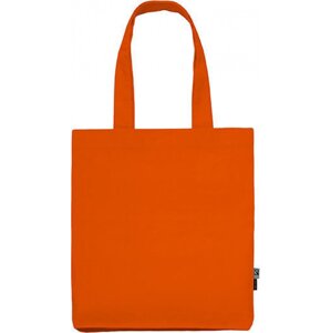 Keprová Fairtrade taška z organické bavlny Neutral Barva: Oranžová, Velikost: 38 x 42 x 7 cm NE90003