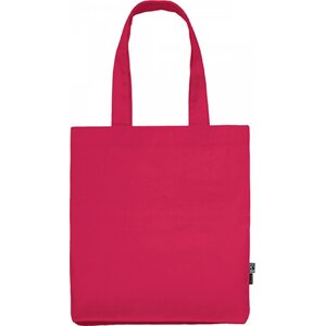 Keprová Fairtrade taška z organické bavlny Neutral Barva: Růžová, Velikost: 38 x 42 x 7 cm NE90003