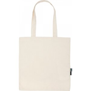 Fairtrade nákupní taška Neutral z organické bavlny s dlouhými uchy Barva: přírdní, Velikost: 38 x 42 cm NE90014