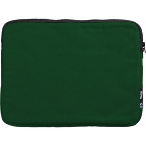 Neutral 100% organický obal na laptop 15" s oboustranným zipem Barva: Zelená lahvová, Velikost: 27 x 37 x 3 cm NE90044