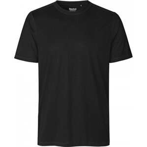 Neutral Unisex sportovní tričko Quick Dry z recyklovaného polyesteru Barva: Černá, Velikost: XL NER61001