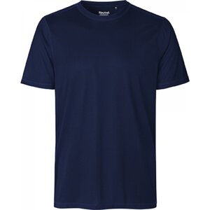 Neutral Unisex sportovní tričko Quick Dry z recyklovaného polyesteru Barva: modrá námořní, Velikost: 3XL NER61001