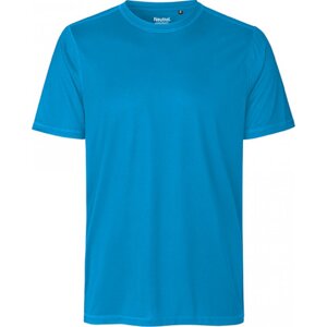 Neutral Unisex sportovní tričko Quick Dry z recyklovaného polyesteru Barva: modrá safírová, Velikost: 3XL NER61001
